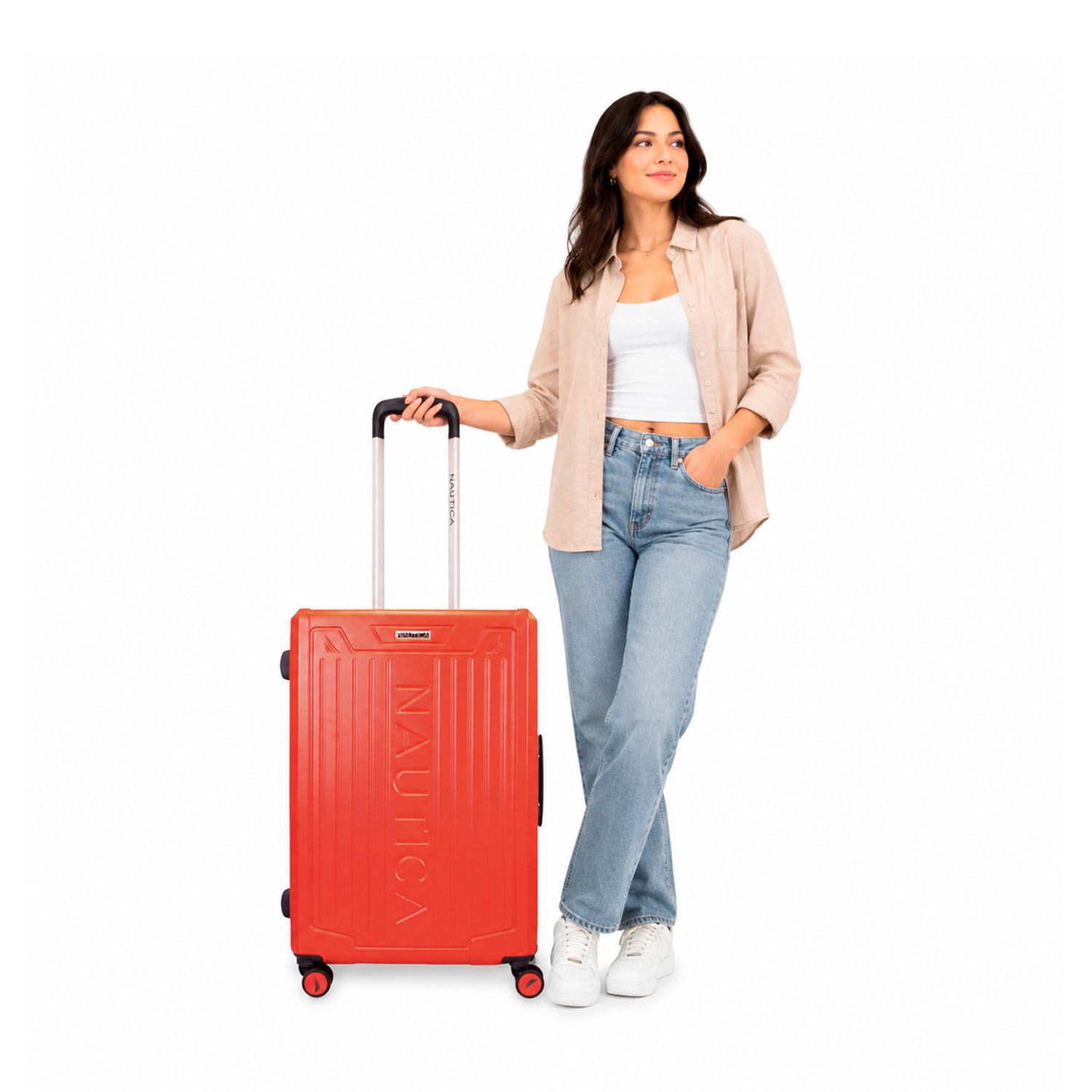 Maleta Mediana Copper Nautica M 20kg Naranja image number 0.0