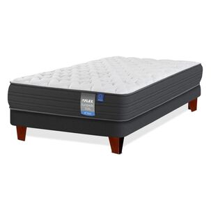 Cama Europea Flex Majesty / 1 Plaza / Base Normal