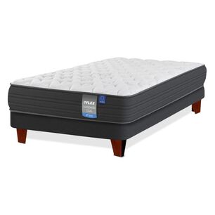 Cama Europea Flex Europedic Dual / 1 Plaza / Base Normal