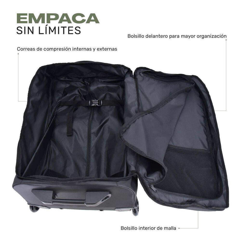 Maleta Bolso Trolly Expedition Duffel 70lts Black image number 4.0