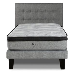 Cama Europea Az Home Boston / 1.5 Plazas / Base Normal + Respaldo