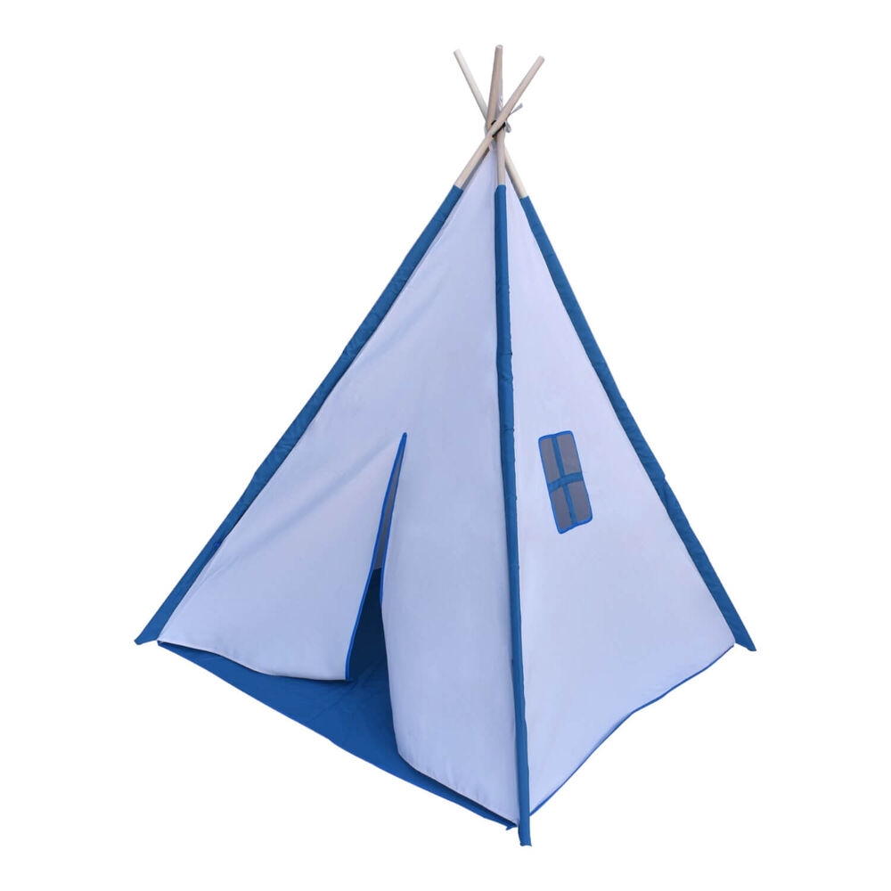Tienda Carpa Niños Teepe Tipo Azul 120x120x150cm Gamepower image number 2.0