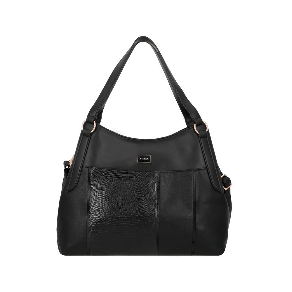 Cartera De Hombro Secret Pretoria Sc6 L Negro image number 0.0