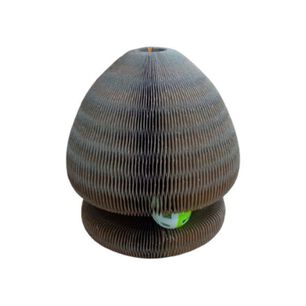 Rascador Interactivo Gatos Juguete Pelota Forma Pared Pez