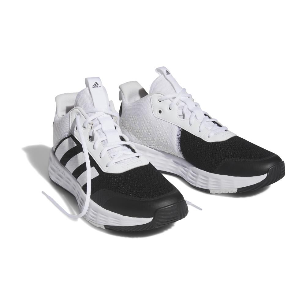 Zapatilla Basketball Hombre Adidas Ownthegame Blanco image number 0.0
