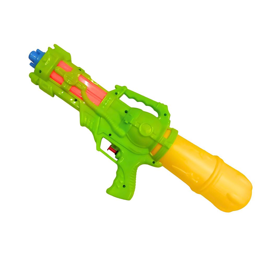 Pistola De Agua 44 Cm Juguetes De Verano Verde Amarillo image number 0.0