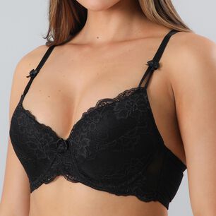 Sosten Cobertura Perfecta Con Arcos Mujer Flores 10752-2