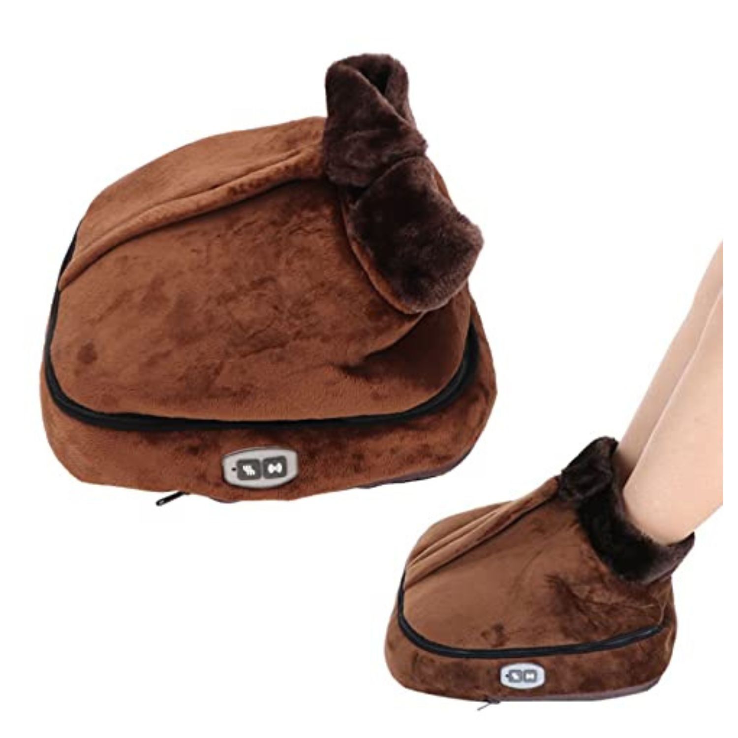 Botas Calefactoras Con Masajeador De 34x34 Cm De 220v image number 0.0