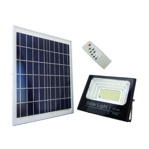Foco Solar 300 Led 150 Watts Panel Solar Control Remoto