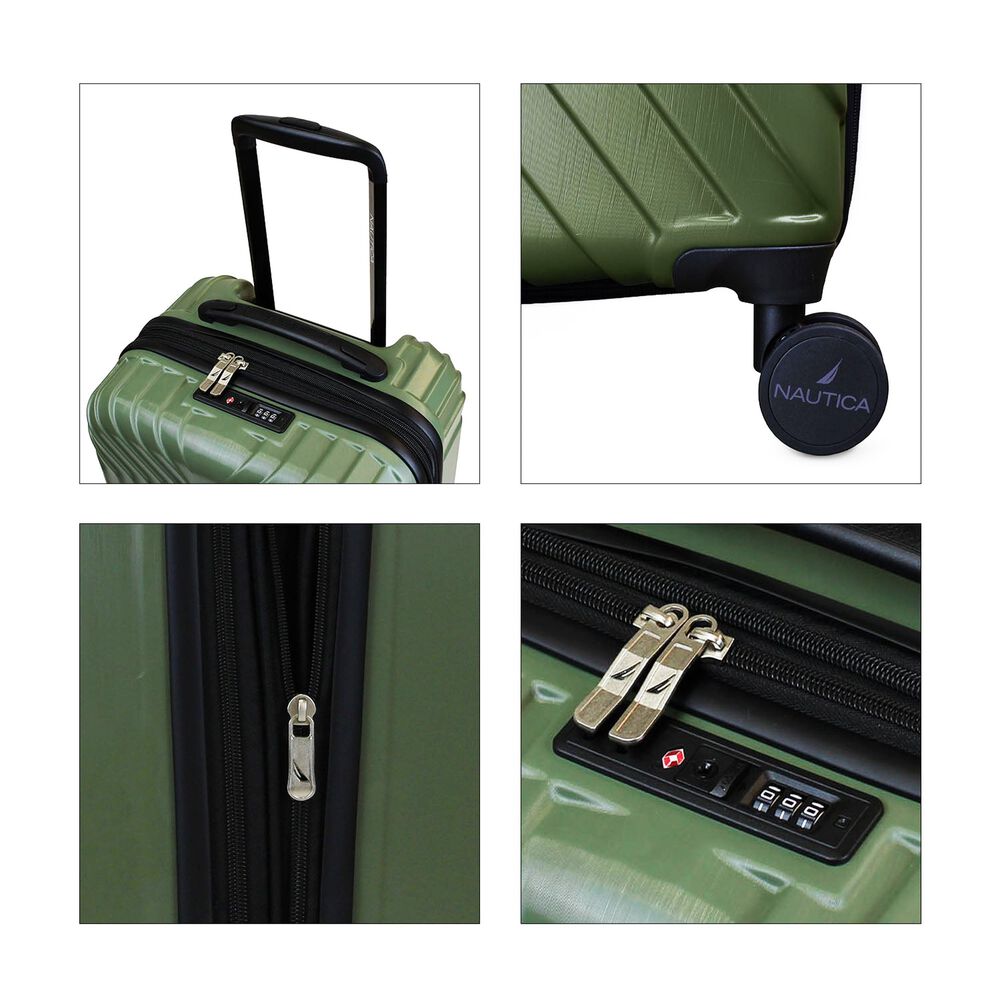 Set De 3 Maletas S+m+l Nautica San Blas Verde image number 2.0