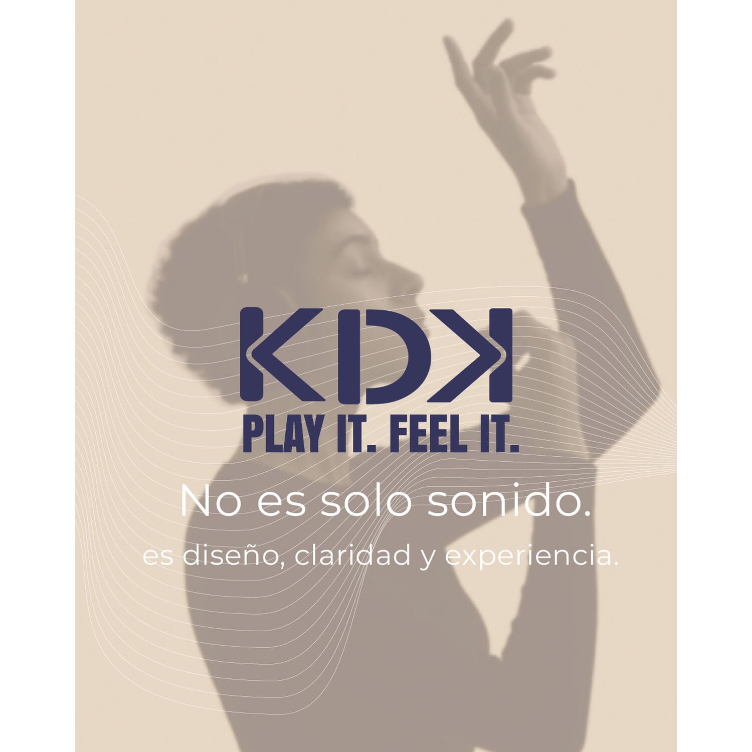 Audifonos Inal&aacute;mbricos Bluetooth Kdk Echo Pro Blanco image number 7.0