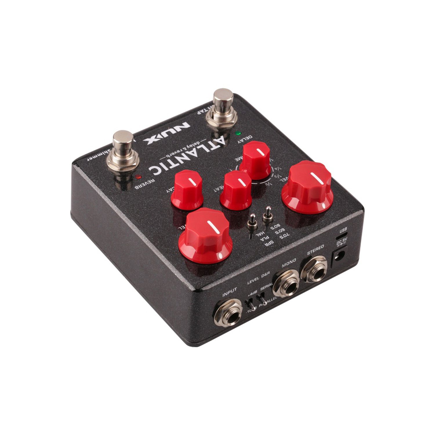 Pedal De Efectos Nux Delay Y Reverb Atlantic Ndr-5 image number 2.0