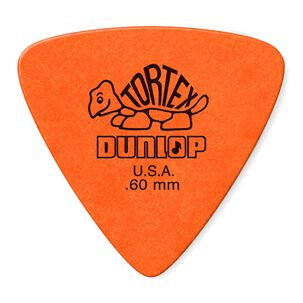 U&ntilde;eta Dunlop Tortex 431 Triangular 0.60mm Pack 6un.
