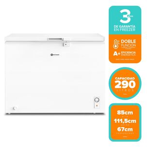 Freezer Dual M300d Blanco 290l Horizontal Dual Mademsa