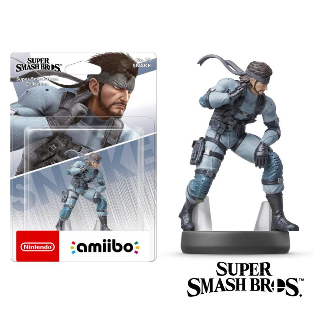 Amiibo Snake Metal Gear Super Smash Bros Nintendo image number 0.0