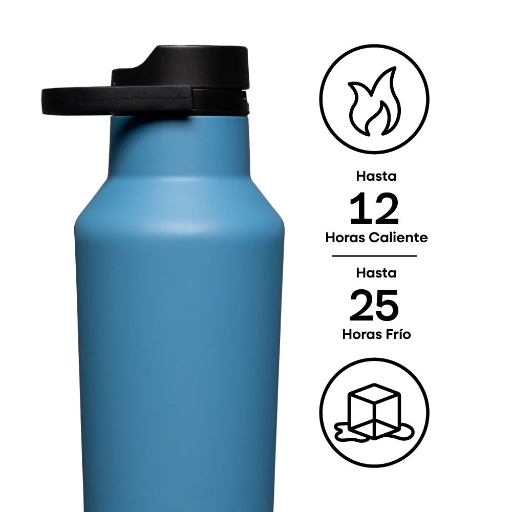 Botella De Agua Térmica Sport 600ml River image number 4.0