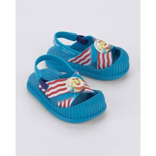 Sandalia Beb&eacute; Azul Baby Shark Ipanema