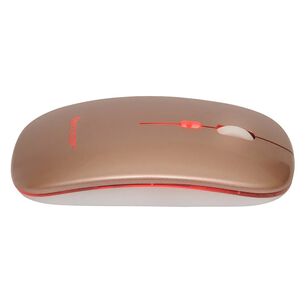 Mouse Dual Recargable Inal&aacute;mbrico Bluetooth Tecmaster Rosado