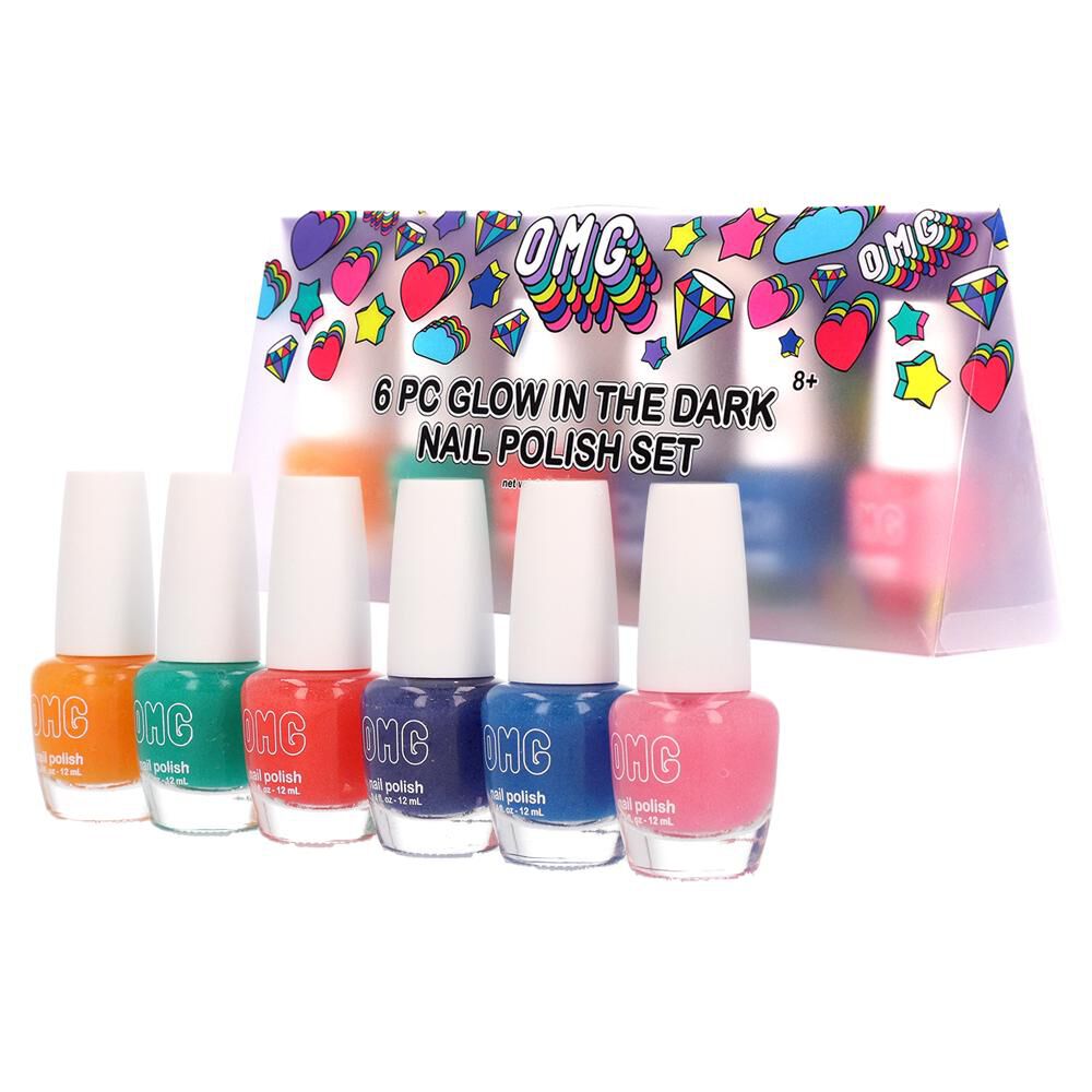 Set De Esmaltes Body Luxuries Glow In The Dark Nail Polish Set image number 4.0
