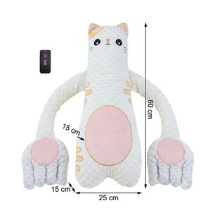 Almohada Calmante Para Beb&eacute; Antivuelco Gato