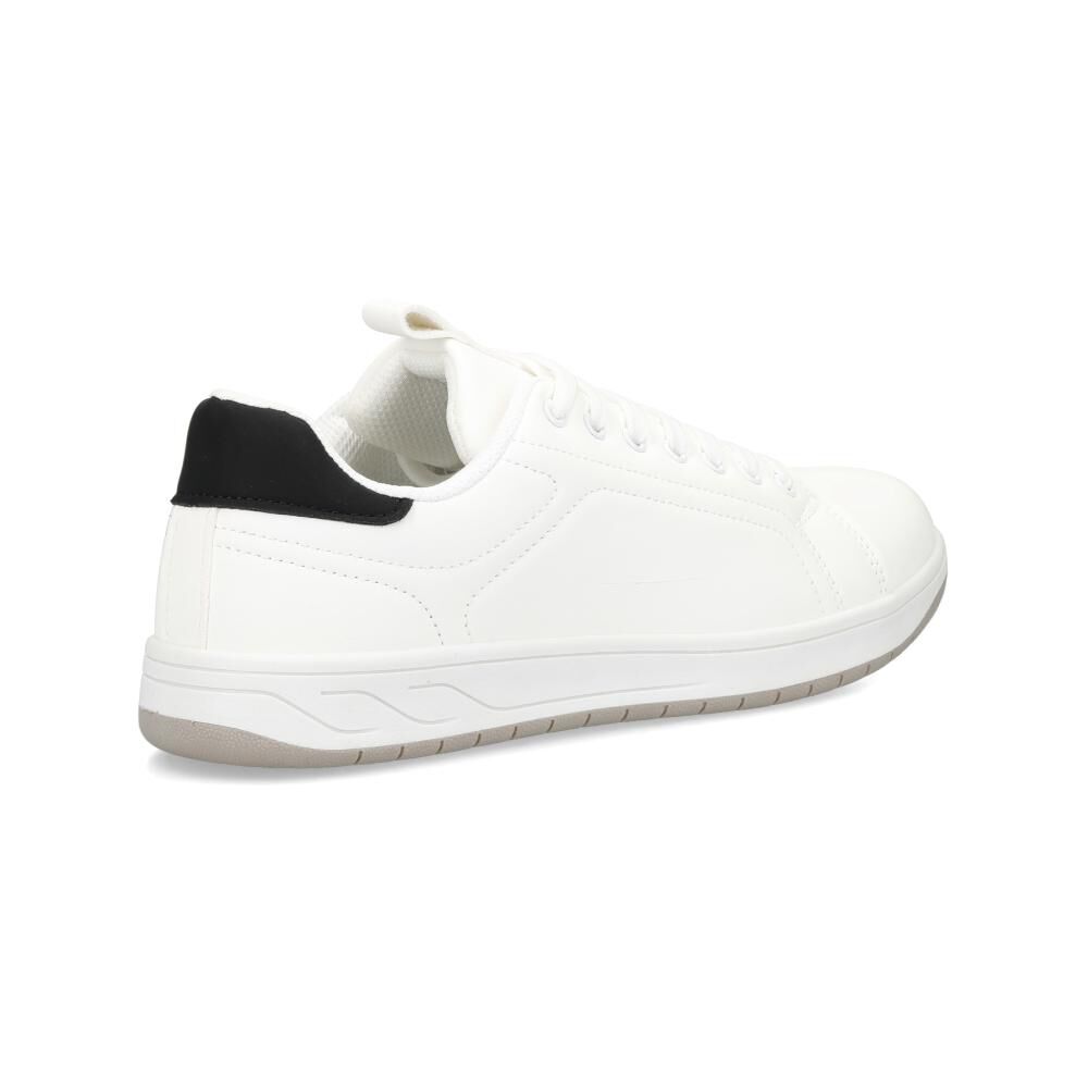 Zapatilla Urbana Hombre Az Black White image number 3.0