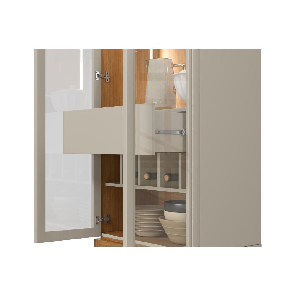 Cristalera Casaideal Florenza / 2 Puertas / 1 Cajón image number 6.0