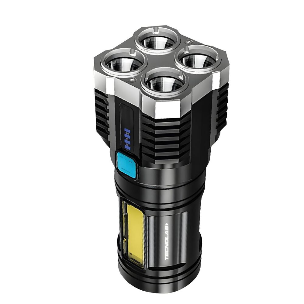 Linterna Led 500 L&uacute;menes Usb Recargable Resistente - Ps image number 0.0