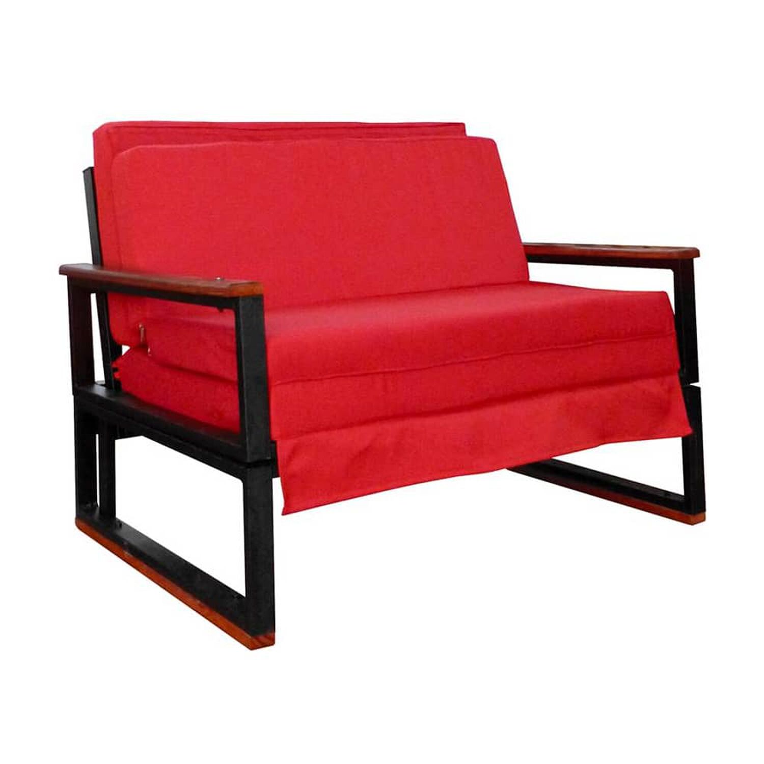 Futon Folk 1 Plaza " Rojo " image number 0.0