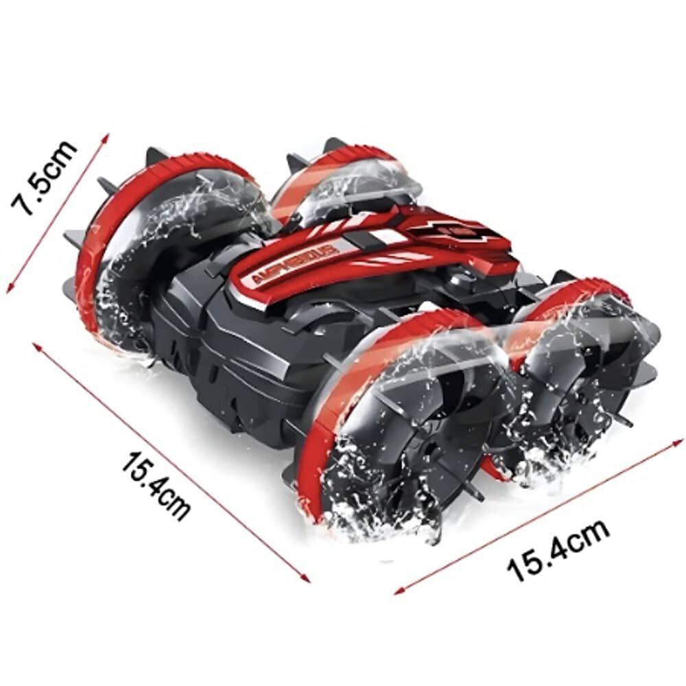 Carrito Control Remoto Anfibio Stunt Recargable 360 Grados image number 2.0