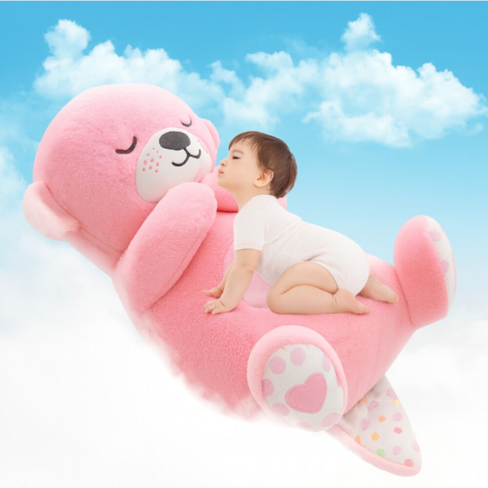 Nutria Peluche Relajante Luz Musical Juguete Respiraci&oacute;n image number 12.0