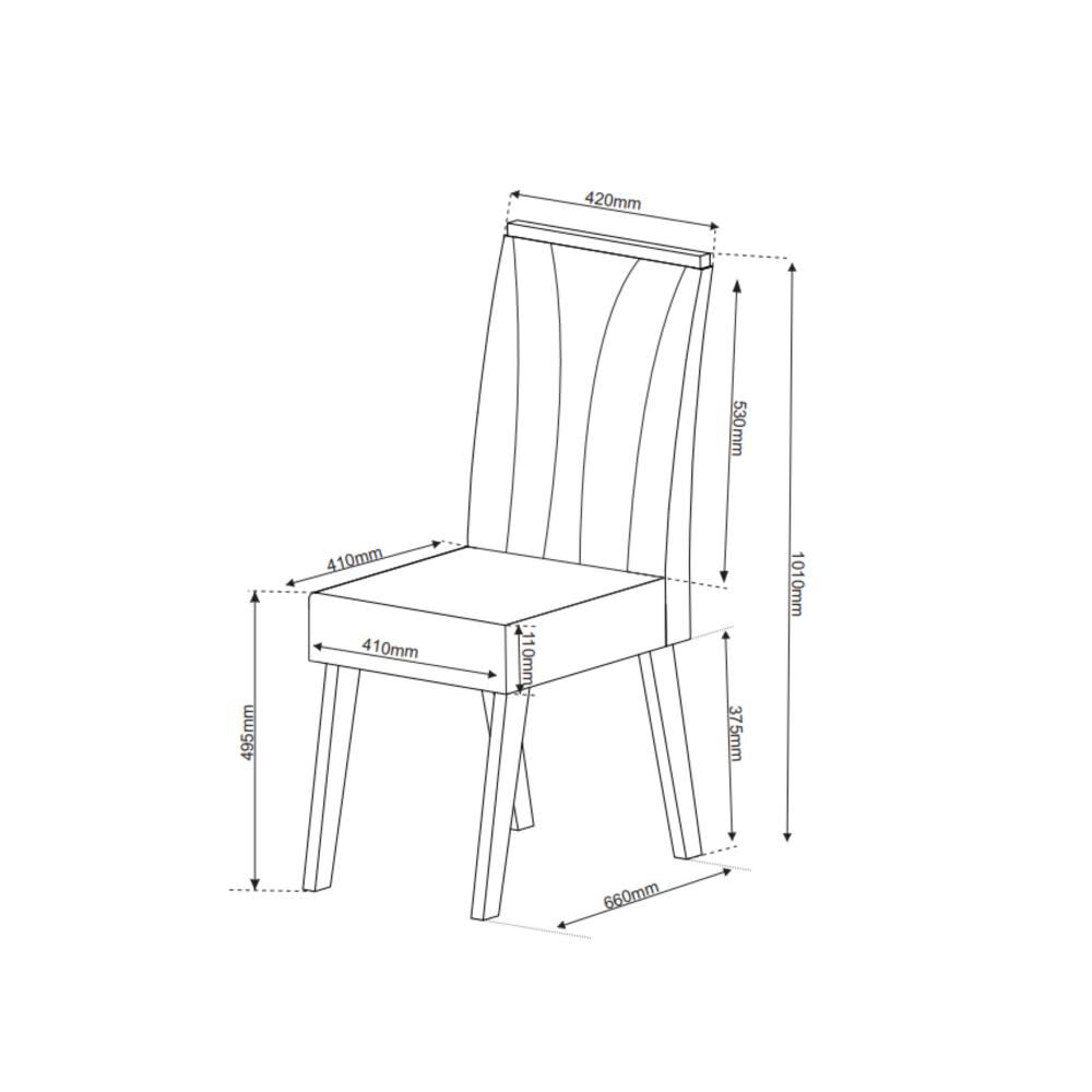 Juego De Comedor Di Poretti Design Glamour image number 2.0