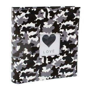 Album Camuflado Gris Con Memo 13x18 Cm / 200f Vgo