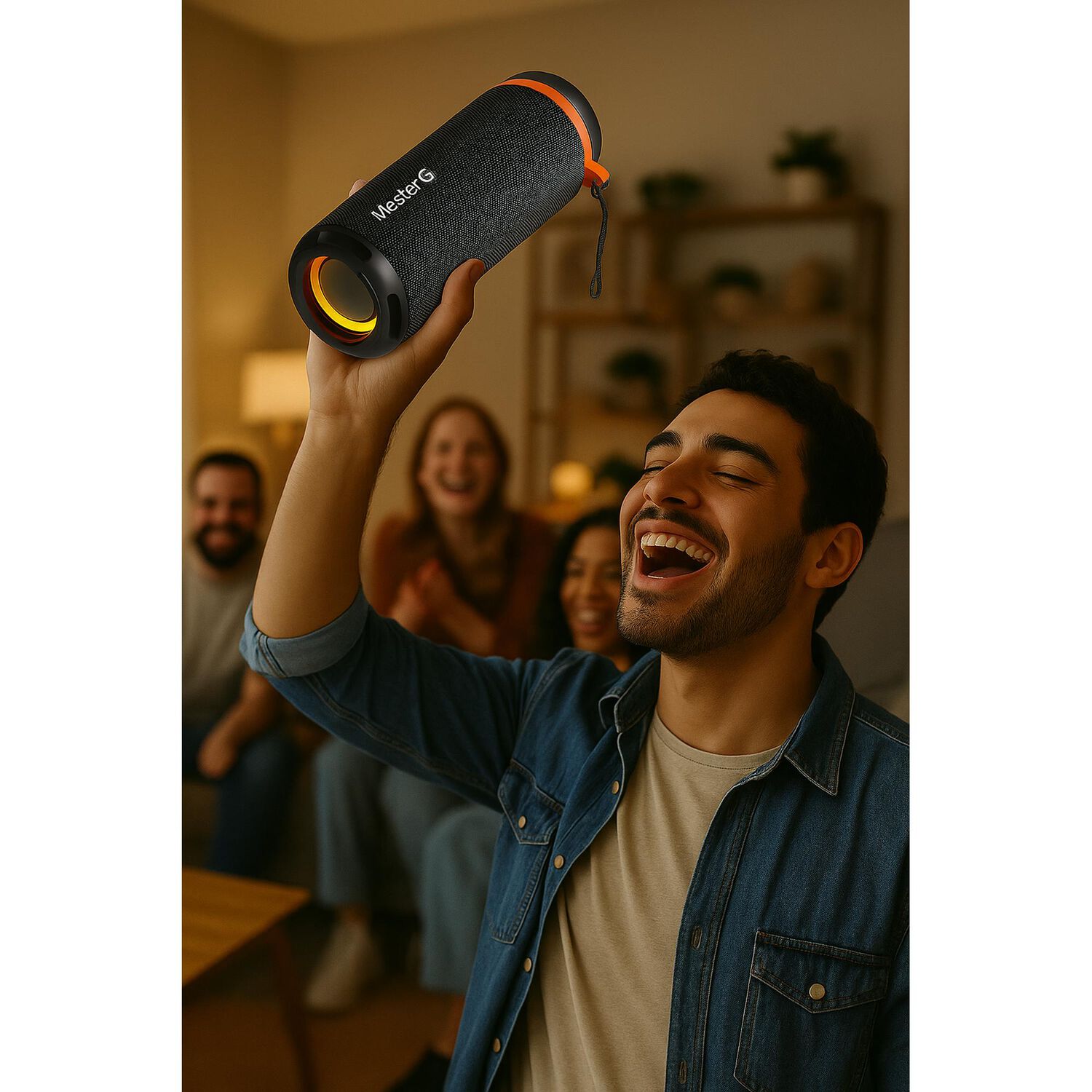 Parlante Bluetooth 5.4 Port&aacute;til 2" X2 Tws Mggyrosb Master-g image number 12.0