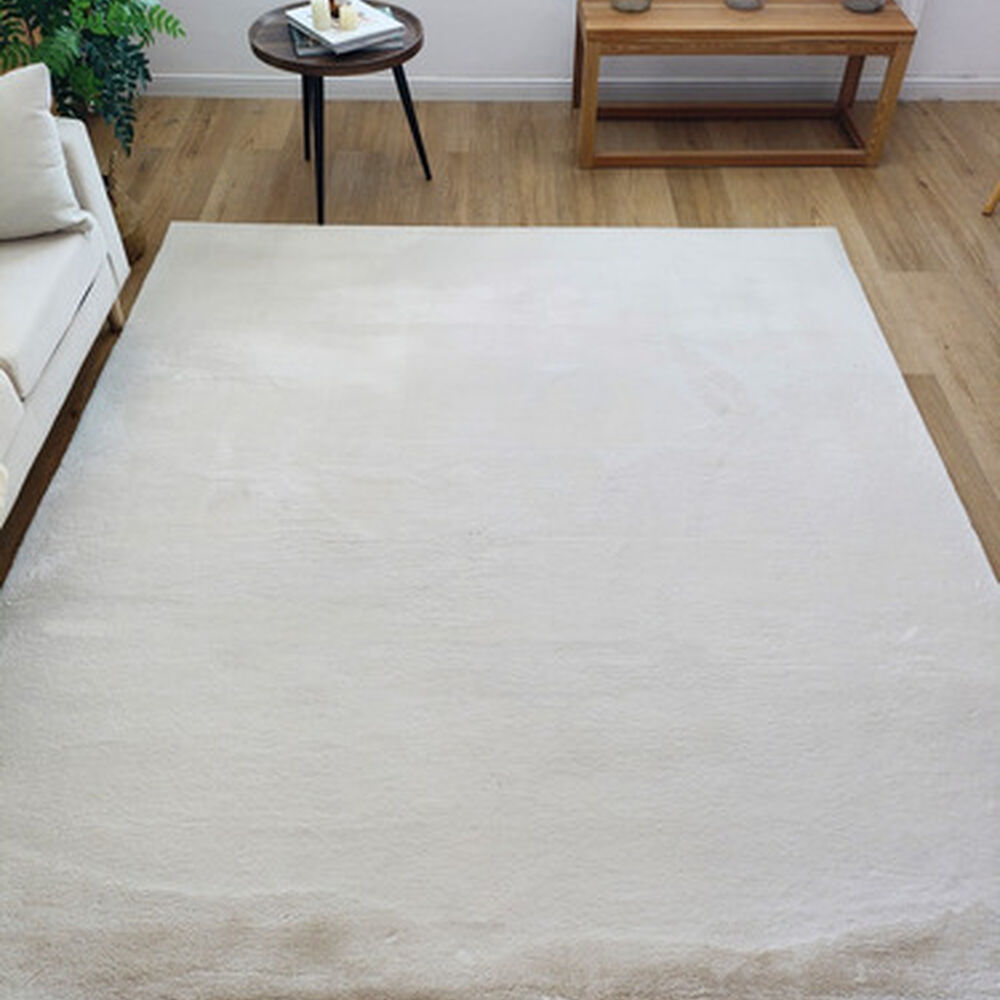 Alfombra Timmy Peluda Grande Extra Suave Color Beige 200x220 image number 1.0