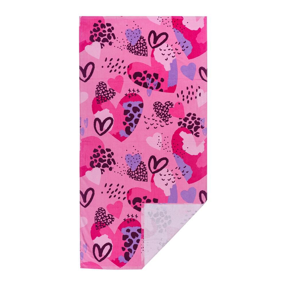 Toalla Playa Infantil Casaideal Amor / 75 X 150 Cm image number 1.0