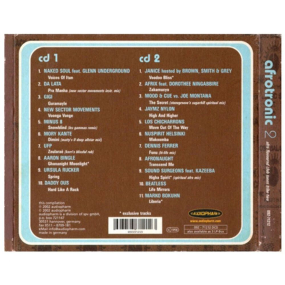 Afrotronic 2 - Various (2cd) | Cd image number 1.0