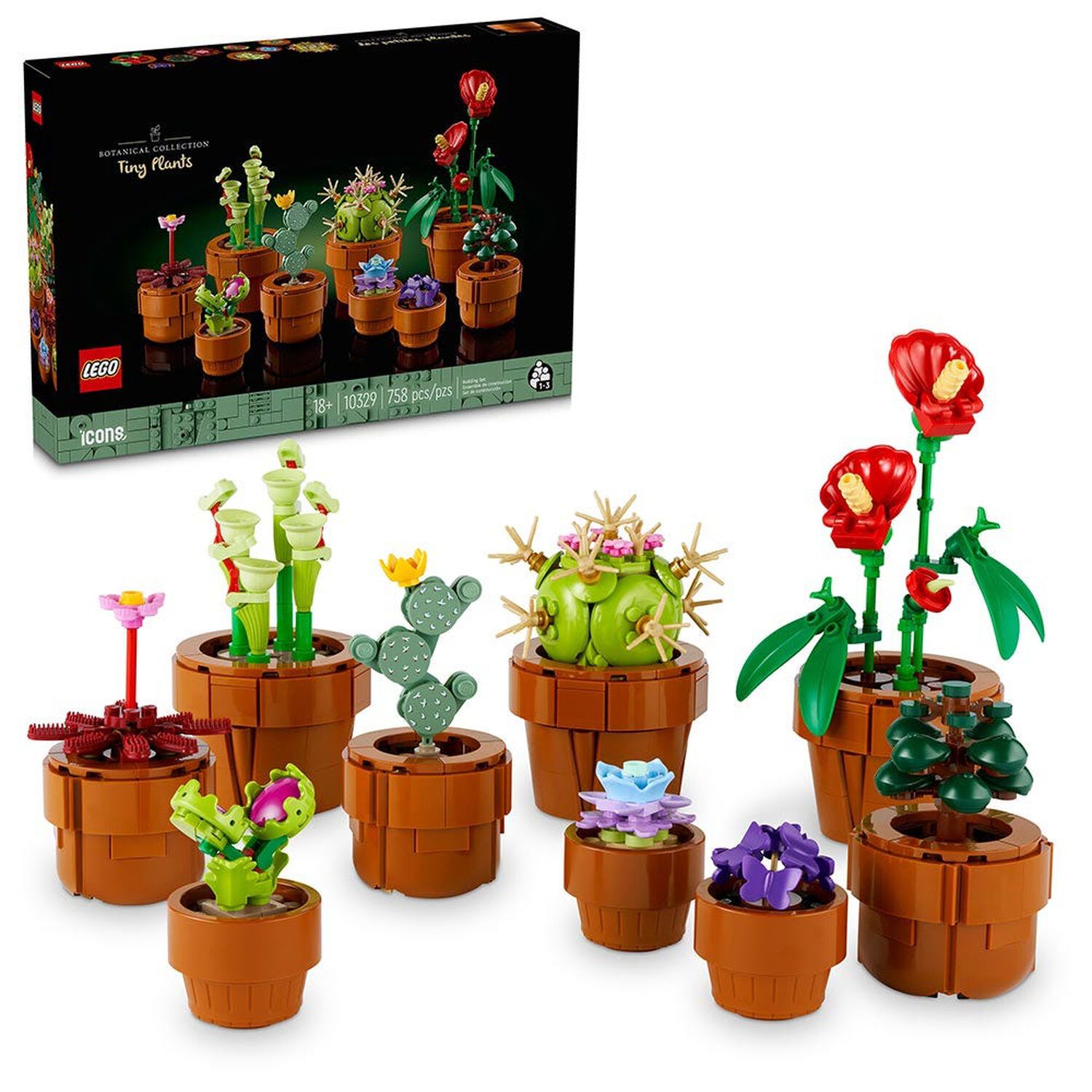Lego Botanicals - Plantas Diminutas - 10329 image number 0.0