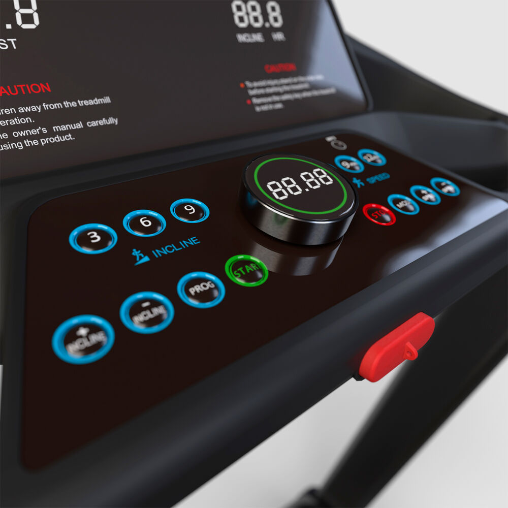 Trotadora Ten Series Black A9 18kmh Inclinaci&oacute;n Autom&aacute;tica image number 2.0