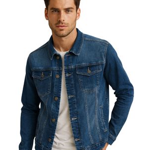 Chaqueta Mezclilla Prelavada Hombre