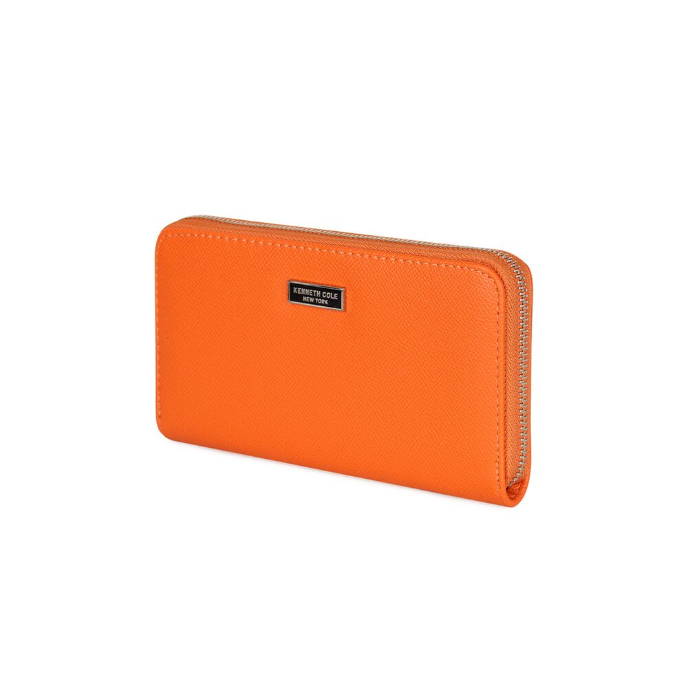 Pack Billetera Flap-bessie Orange + Pa&ntilde;uelo Alcala Kenneth Cole image number 1.0