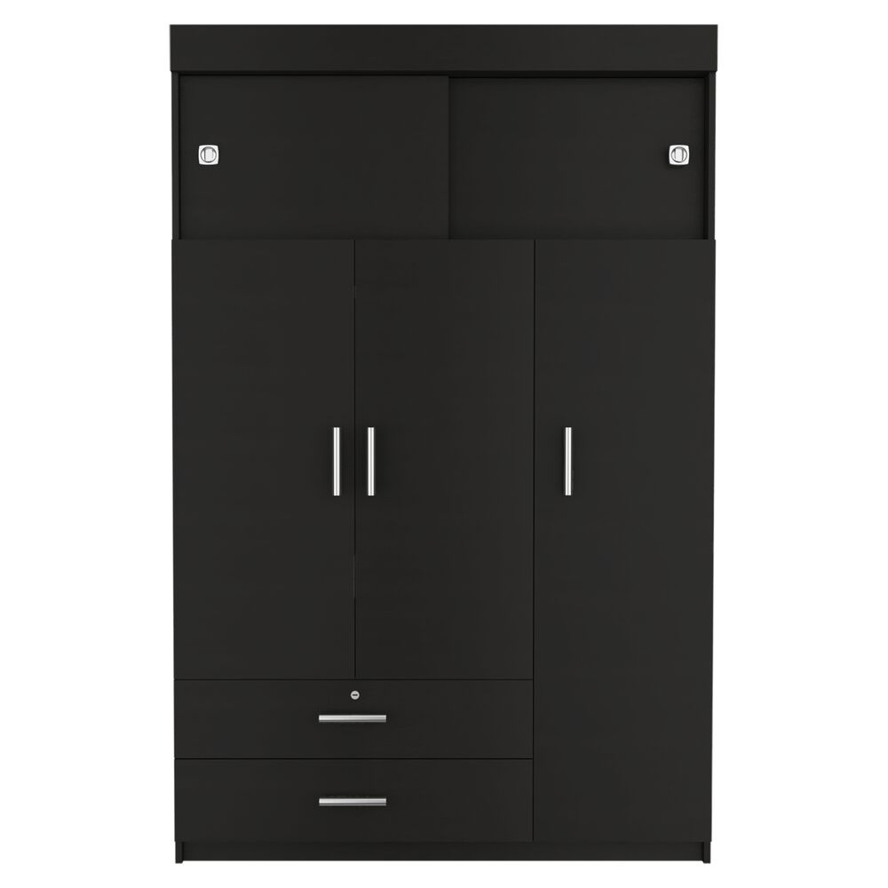Closet 5 Puertas 2 Cajones Fm-003n - Negro image number 3.0