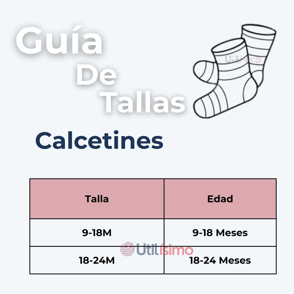 Calcetines De Chiporro Bebé Niña Antideslizante Colores Surtidos image number 2.0