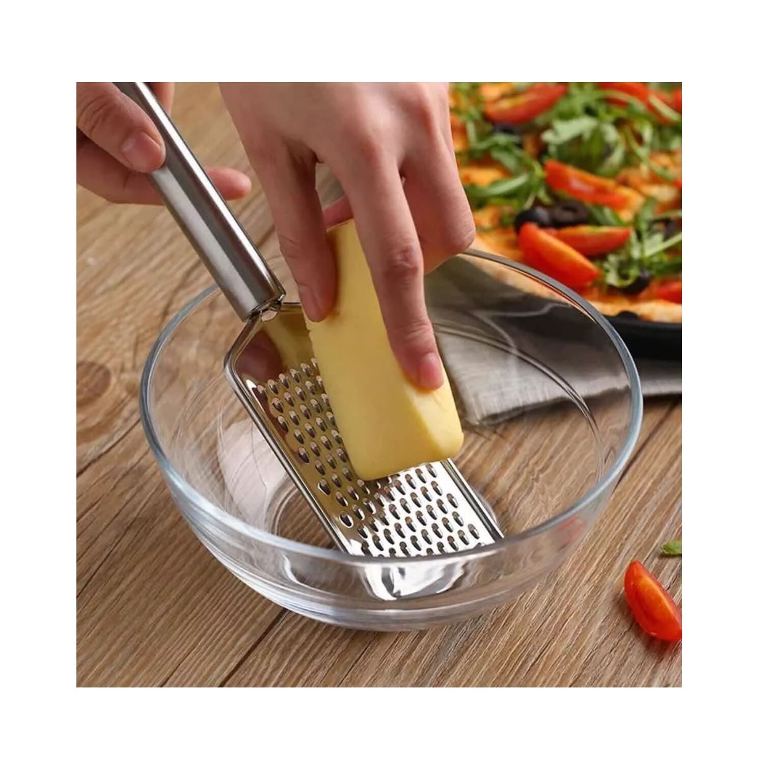Rallador Con Mango Ergon&oacute;mico Para Frutas Y Verduras image number 3.0
