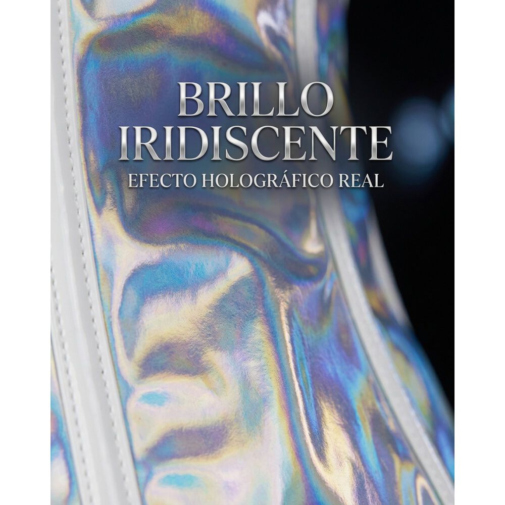 Corset Hologr&aacute;fico K Pop Para Danza Y Fiesta Mujer image number 5.0