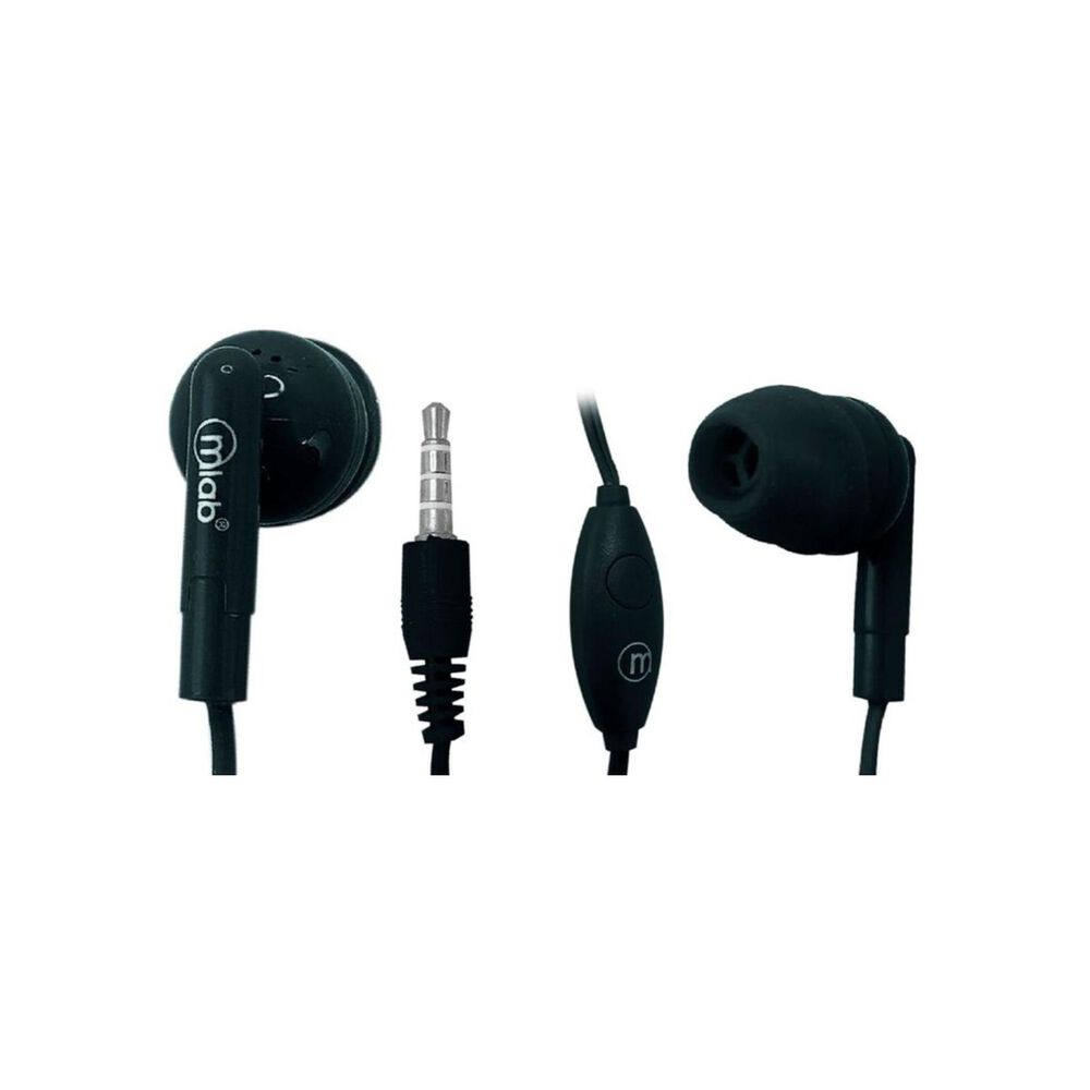 Audifonos Manos Libres Jack 3.5 In Ear Negro Gummy image number 1.0