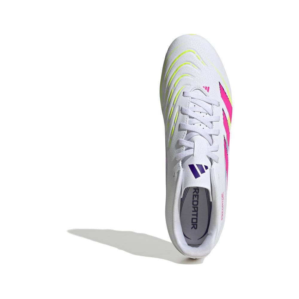 Zapato De Fútbol Hombre Adidas Predator Club Fg/mg Blanco image number 4.0