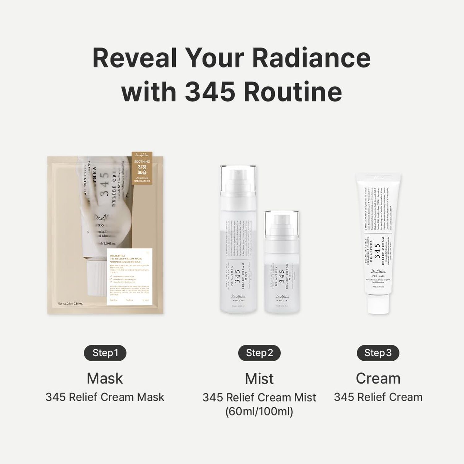 345 Relief Cream (dr. Althea) - 50ml Crema Calmante Y Aclarante Pieles Sensibles image number 6.0