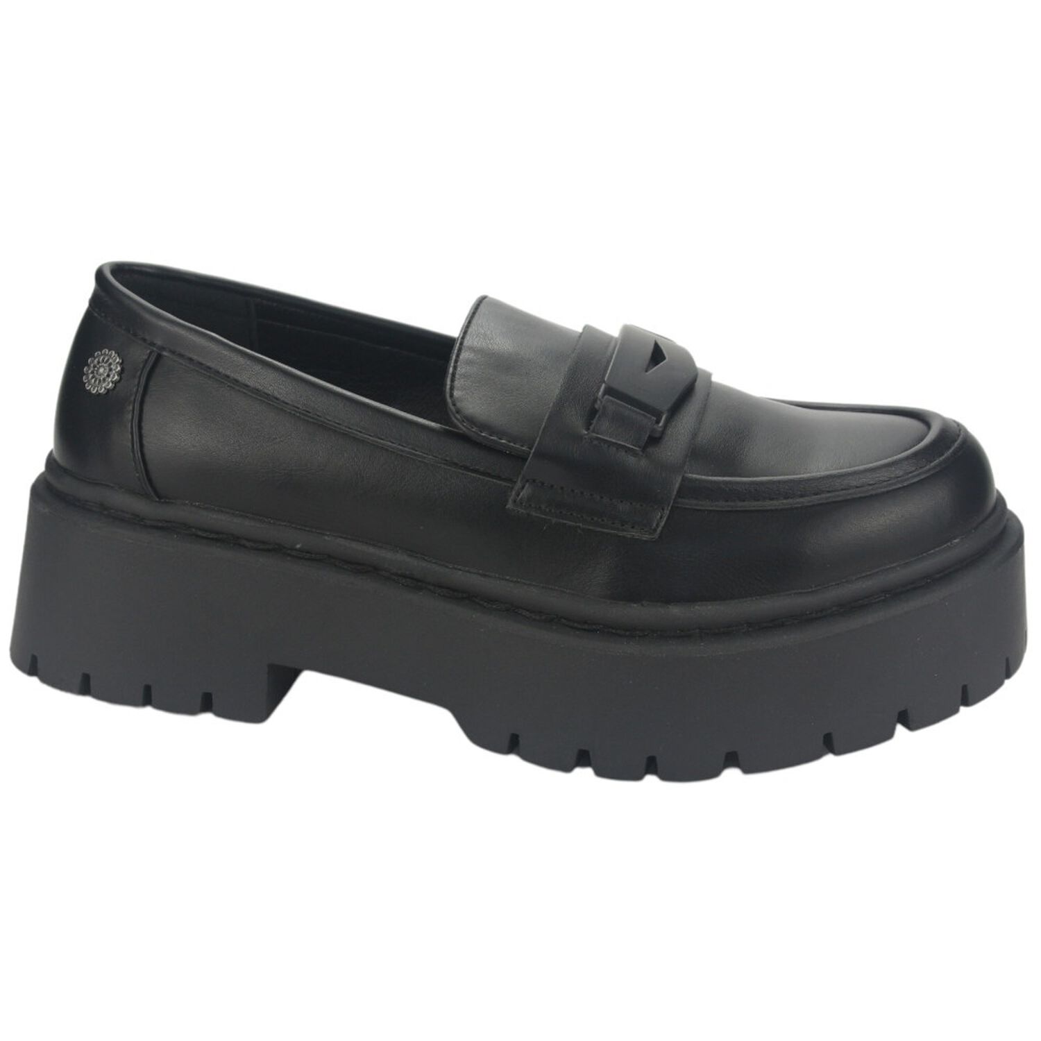 Mocasin Chalada Mujer Lewis-1 Negro Moda image number 0.0