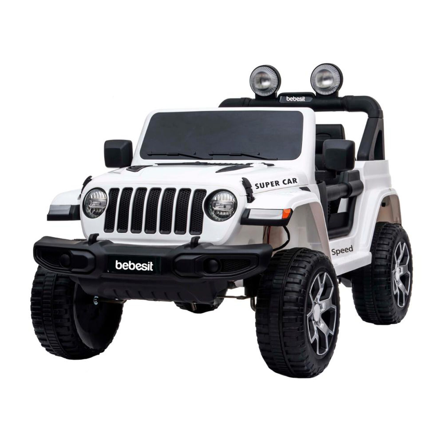 Camioneta El&eacute;ctrica Bebesit Renegade Blanco image number 0.0