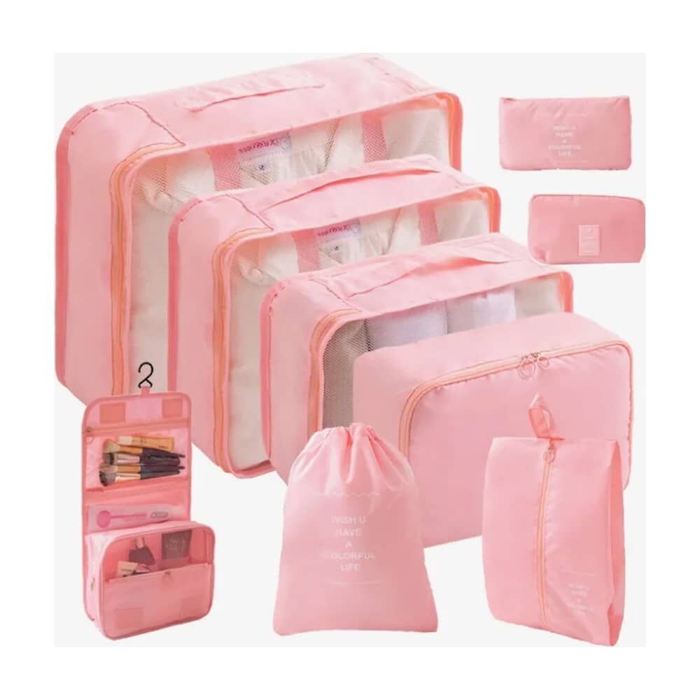 Set 9 Organizadores De Equipaje De Viaje image number 0.0